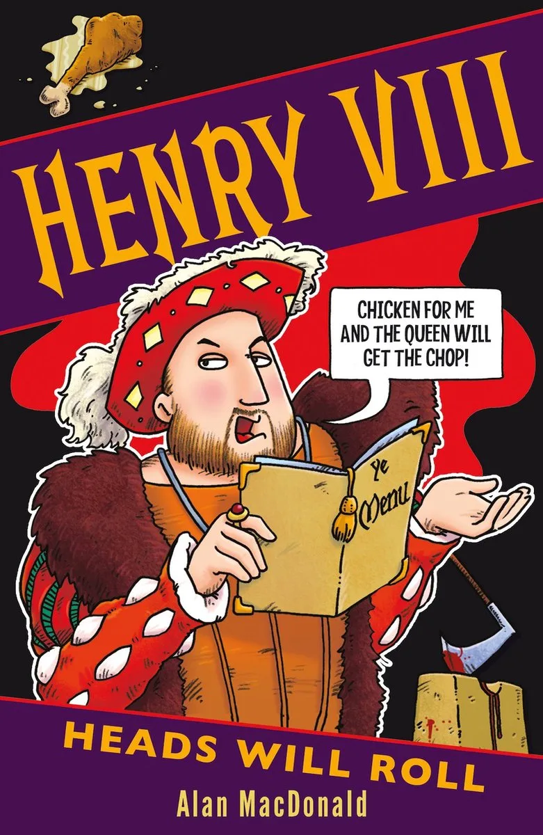 Henry VIII: Heads Will Roll von Scholastic – Buchfoto