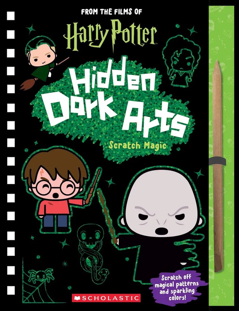Hidden Dark Arts - Scratch Magic von Scholastic – Buchfoto