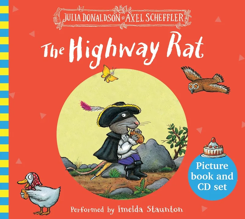 Highway Rat Book & CD von Scholastic – Buchfoto