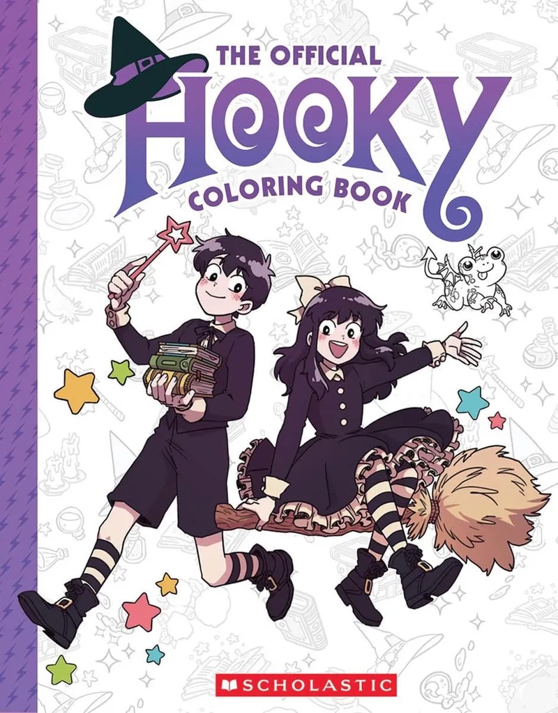 Hooky Advanced Coloring Book by Scholastic – book photo