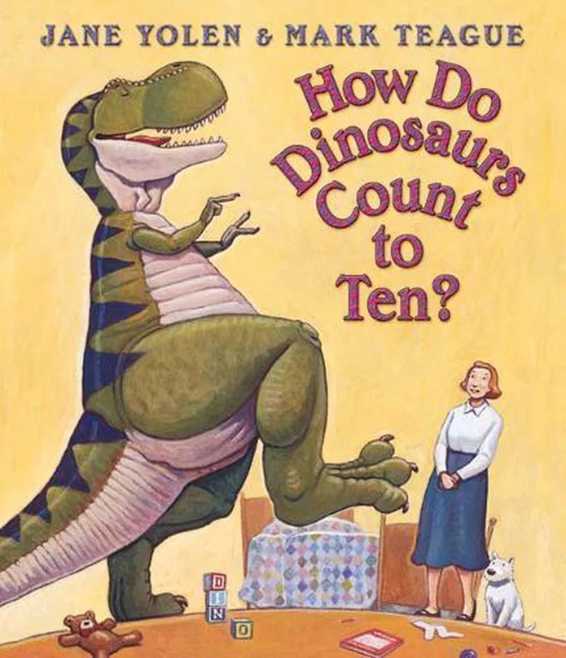 How Do Dinosaurs Count to Ten? von Scholastic – Buchfoto
