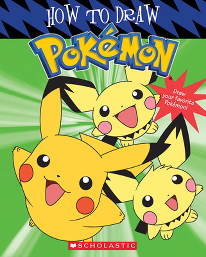 Ht Draw Pokemon von Scholastic – Buchfoto
