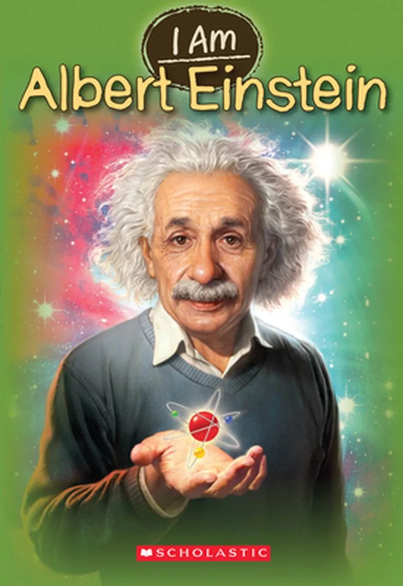 I Am Albert Einstein fra Scholastic – billede af bogen