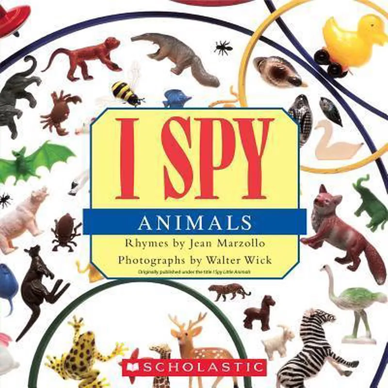 I Spy Animals von Scholastic – Buchfoto