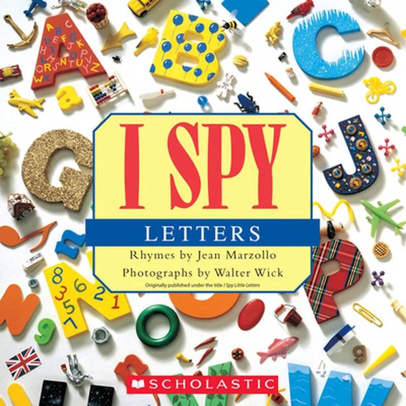 I Spy Letters fra Scholastic – billede af bogen