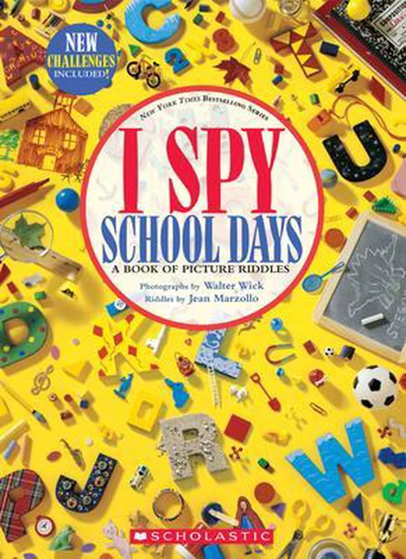 I Spy School Days von Scholastic – Buchfoto