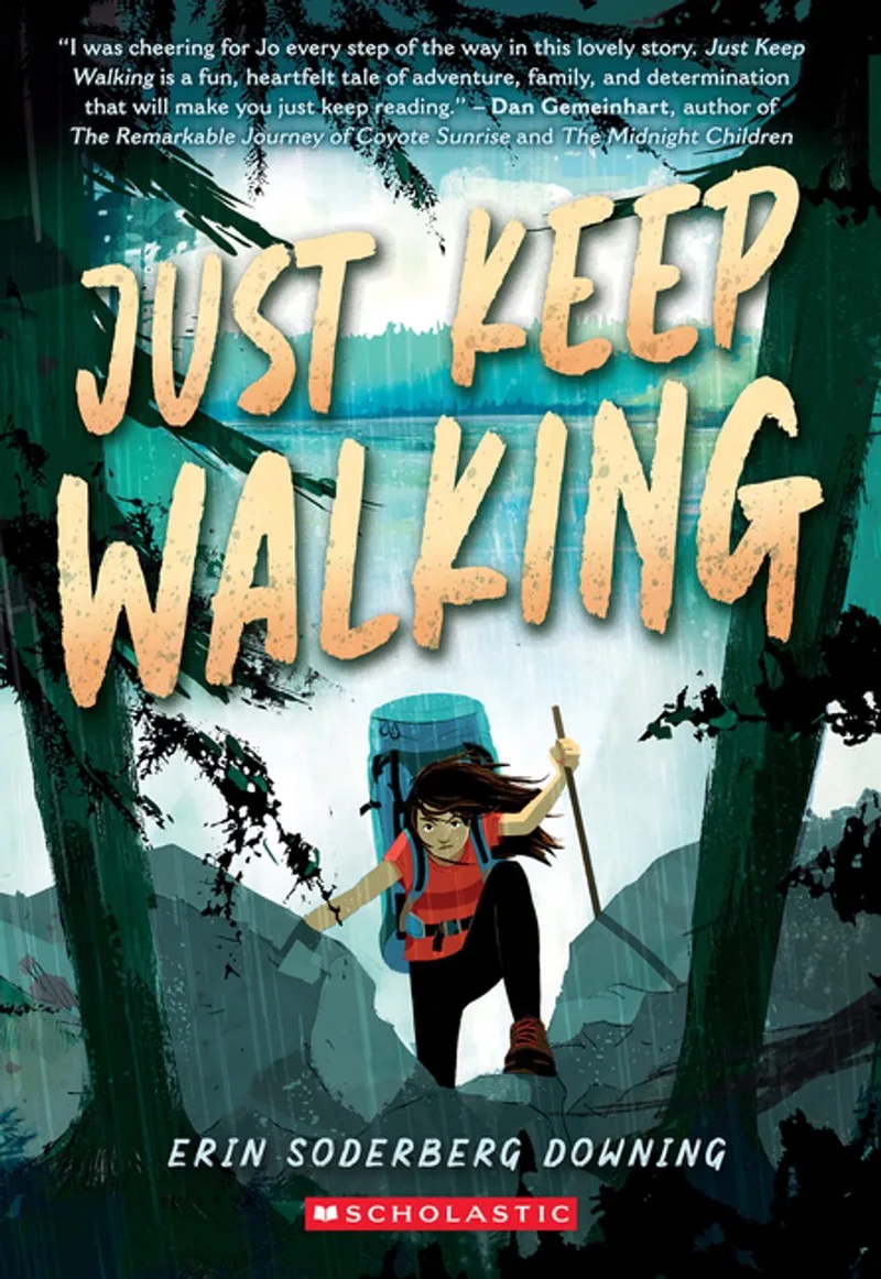 Just Keep Walking fra Scholastic – billede af bogen