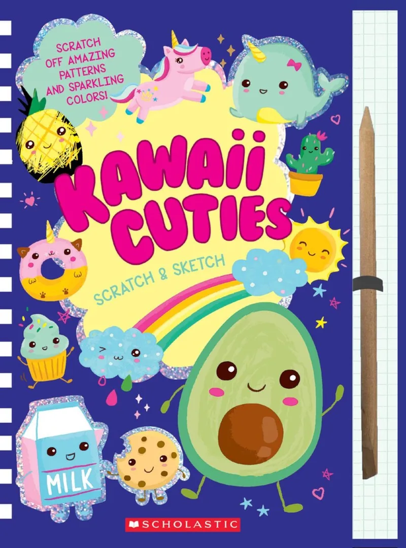 Kawaii Cuties: Scratch Magic von Scholastic – Buchfoto
