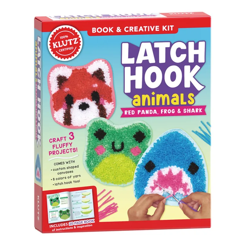 Latch Hook Mini Rugs von Scholastic – Buchfoto