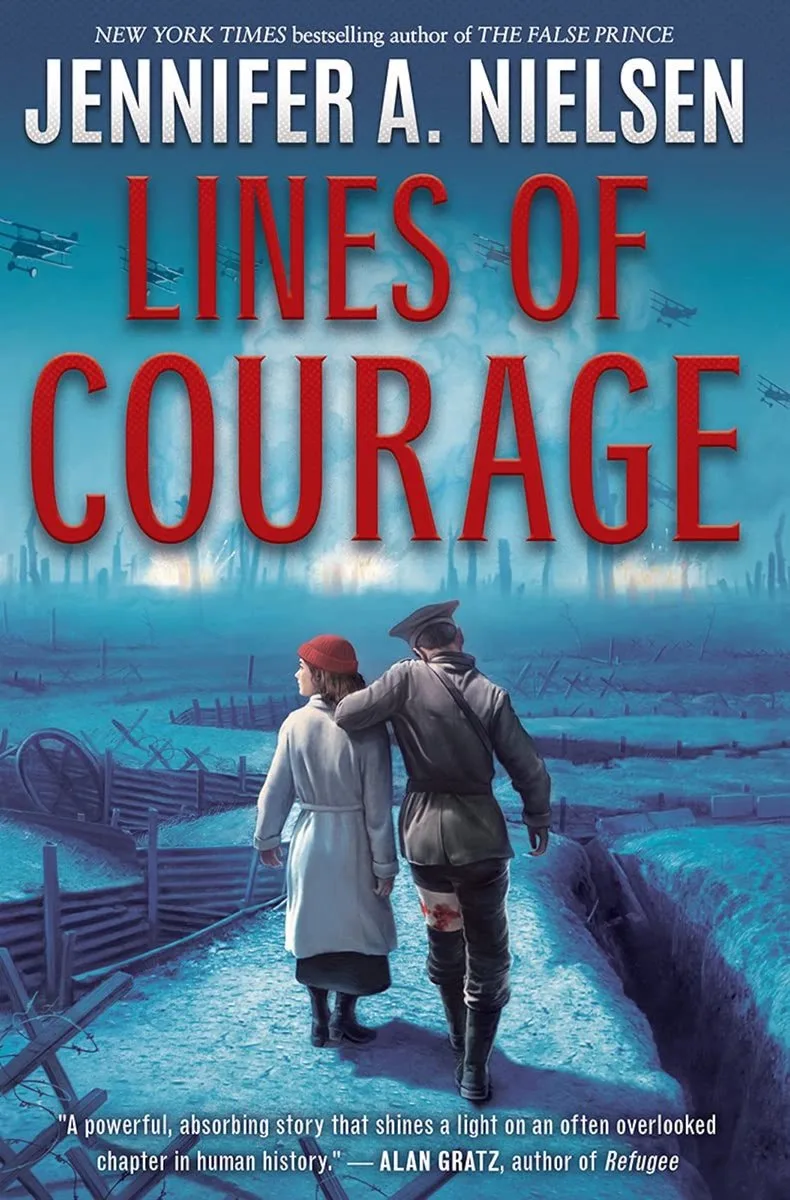 Lines of Courage von Scholastic – Buchfoto