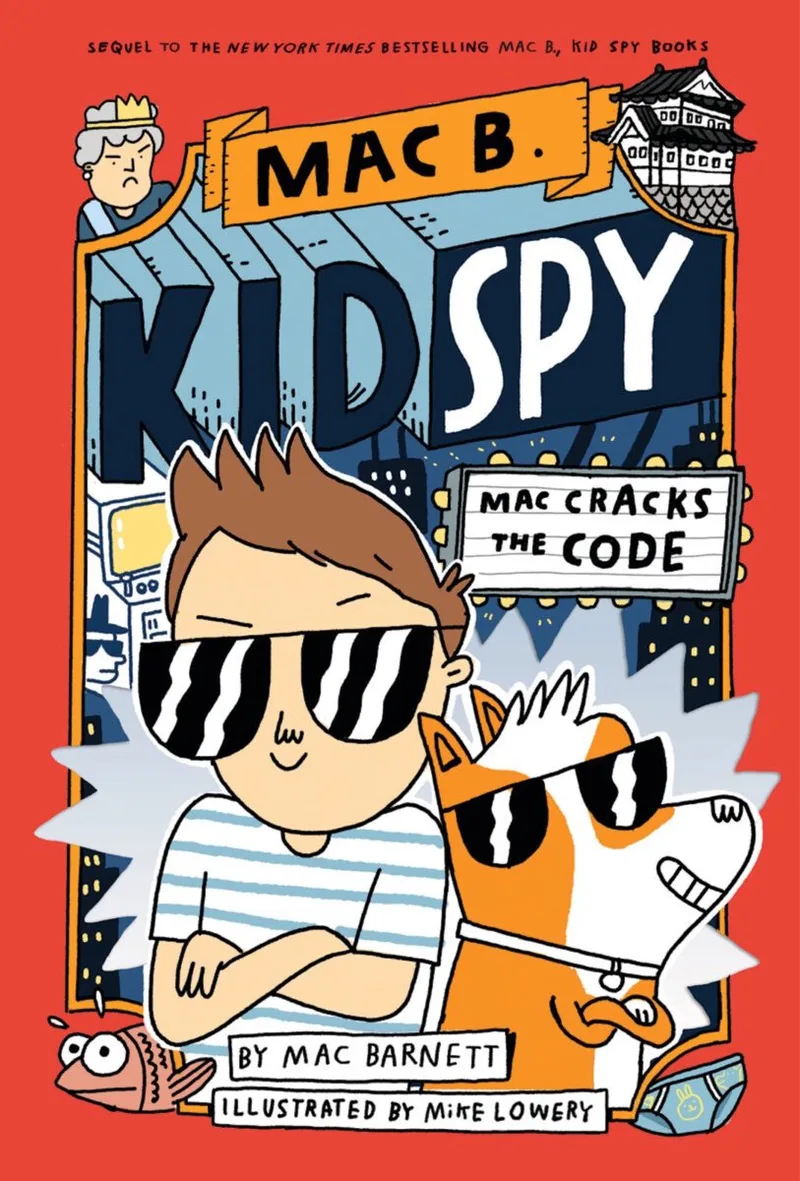 Mac Cracks the Code (Mac B., Kid Spy #4) by Scholastic – book photo