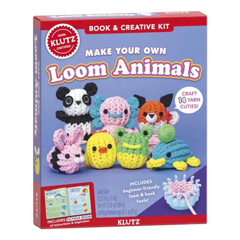 Make Your Own Loom Animals de Scholastic – photo du livre