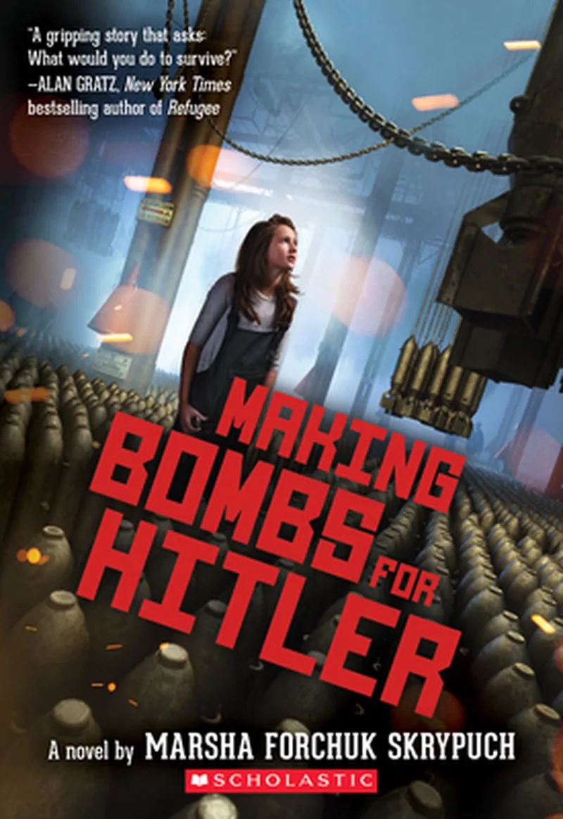 Making Bombs for Hitler fra Scholastic – billede af bogen