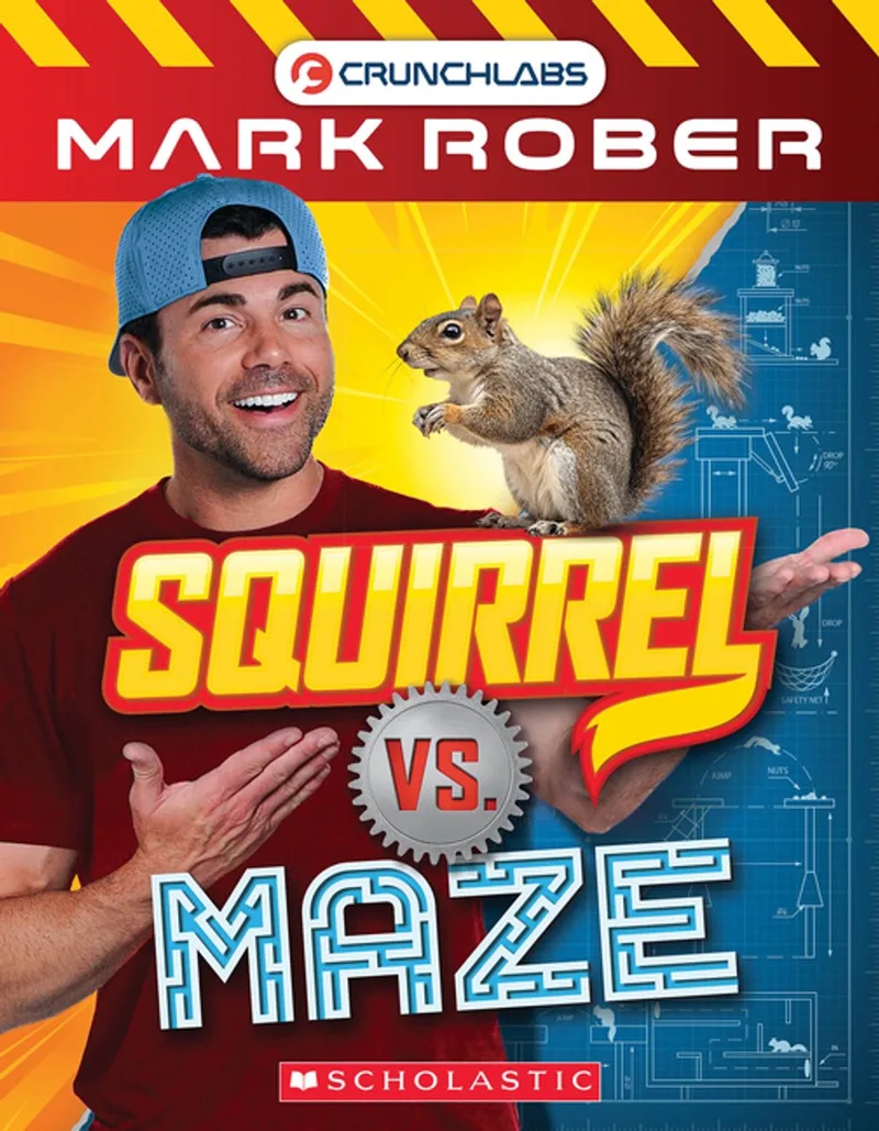 Mark Rober Squirrel vs. Maze de Scholastic – photo du livre
