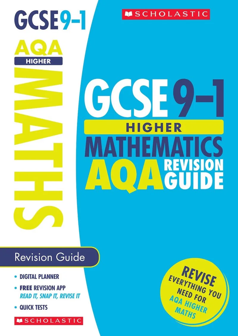 Maths Higher Revision Guide for AQA von Scholastic – Buchfoto