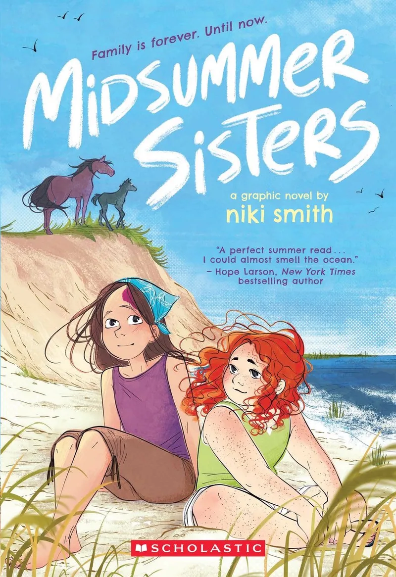 Midsummer Sisters (A Graphic Novel) von Scholastic – Buchfoto