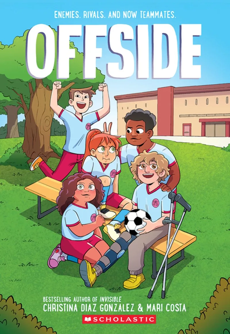 Offside: A Graphic Novel von Scholastic – Buchfoto