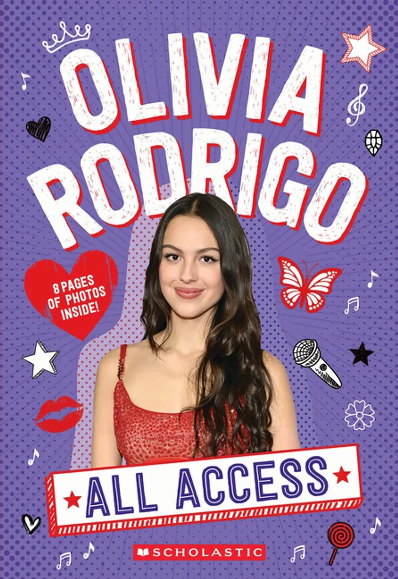 Olivia Rodrigo: All Access von Scholastic – Buchfoto