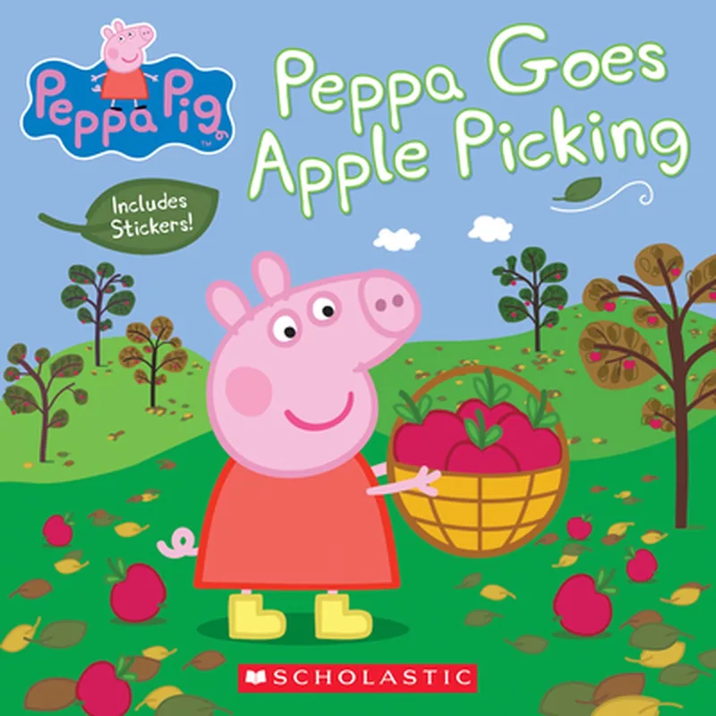 Peppa Goes Apple Picking von Scholastic – Buchfoto