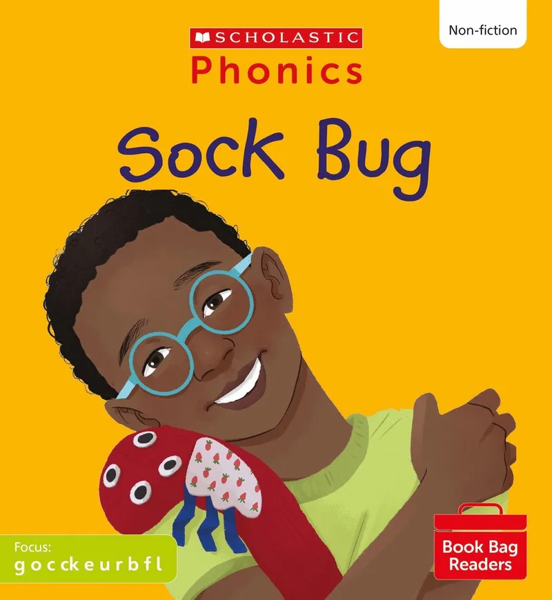 Phonics Book Bag Readers- Sock Bug (Set 2) fra Scholastic – billede af bogen