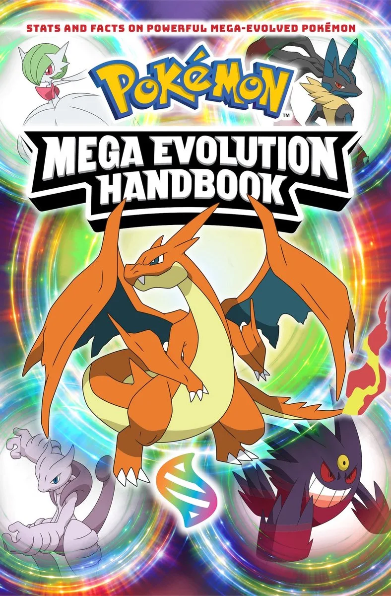 Pokemon- Pokémon Mega Evolution Handbook von Scholastic – Buchfoto