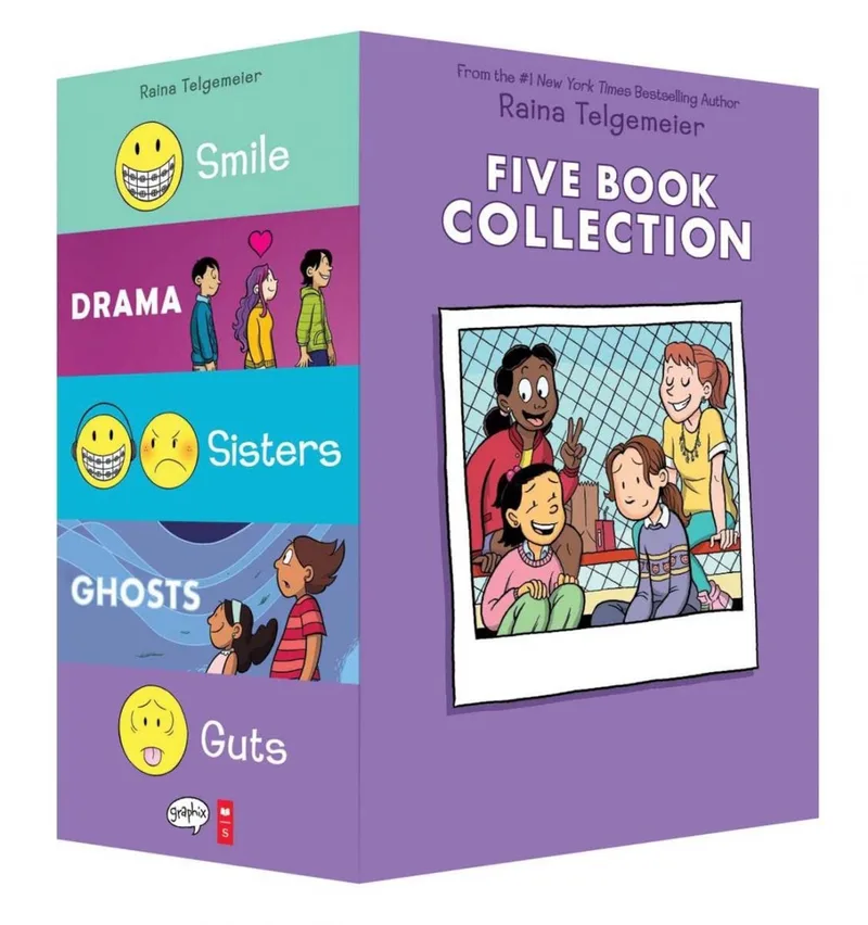 Raina Telgemeier Collection Box Set de Scholastic – photo du livre