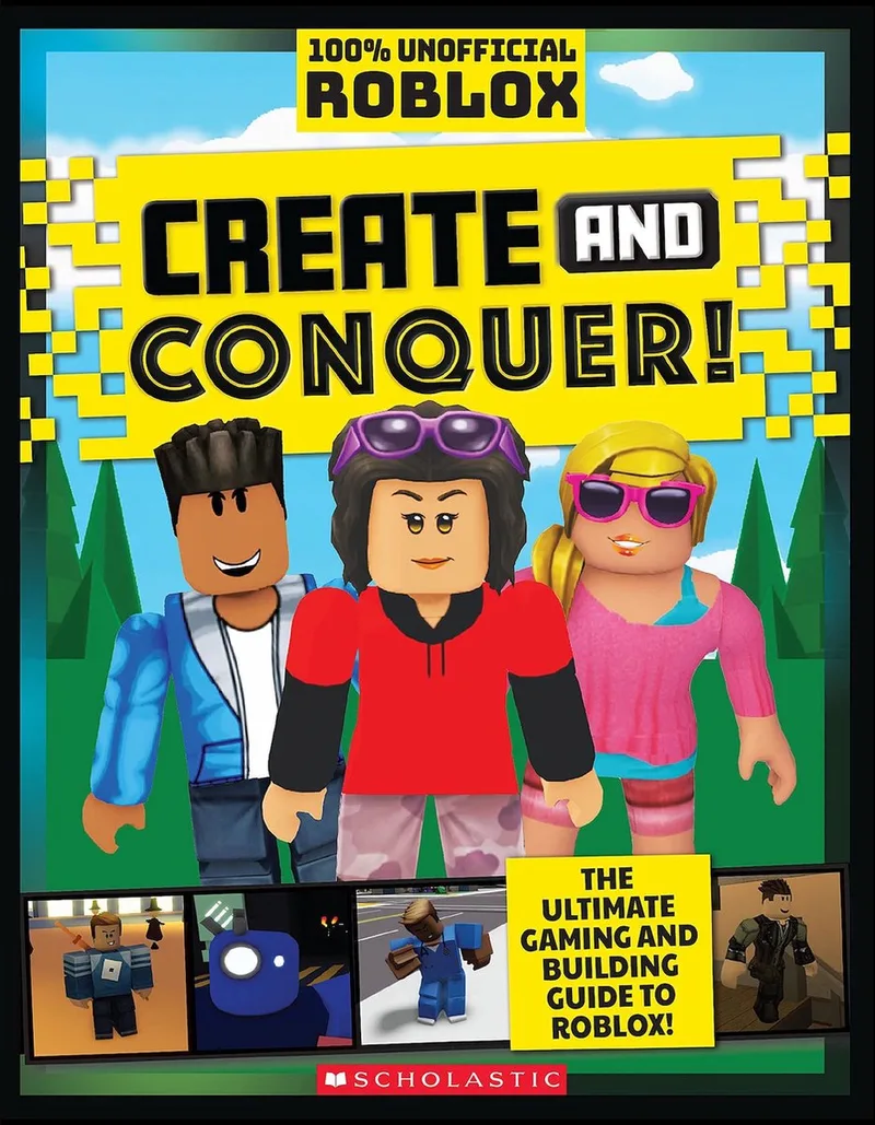 Roblox: Create and Conquer! van Scholastic – boekfoto