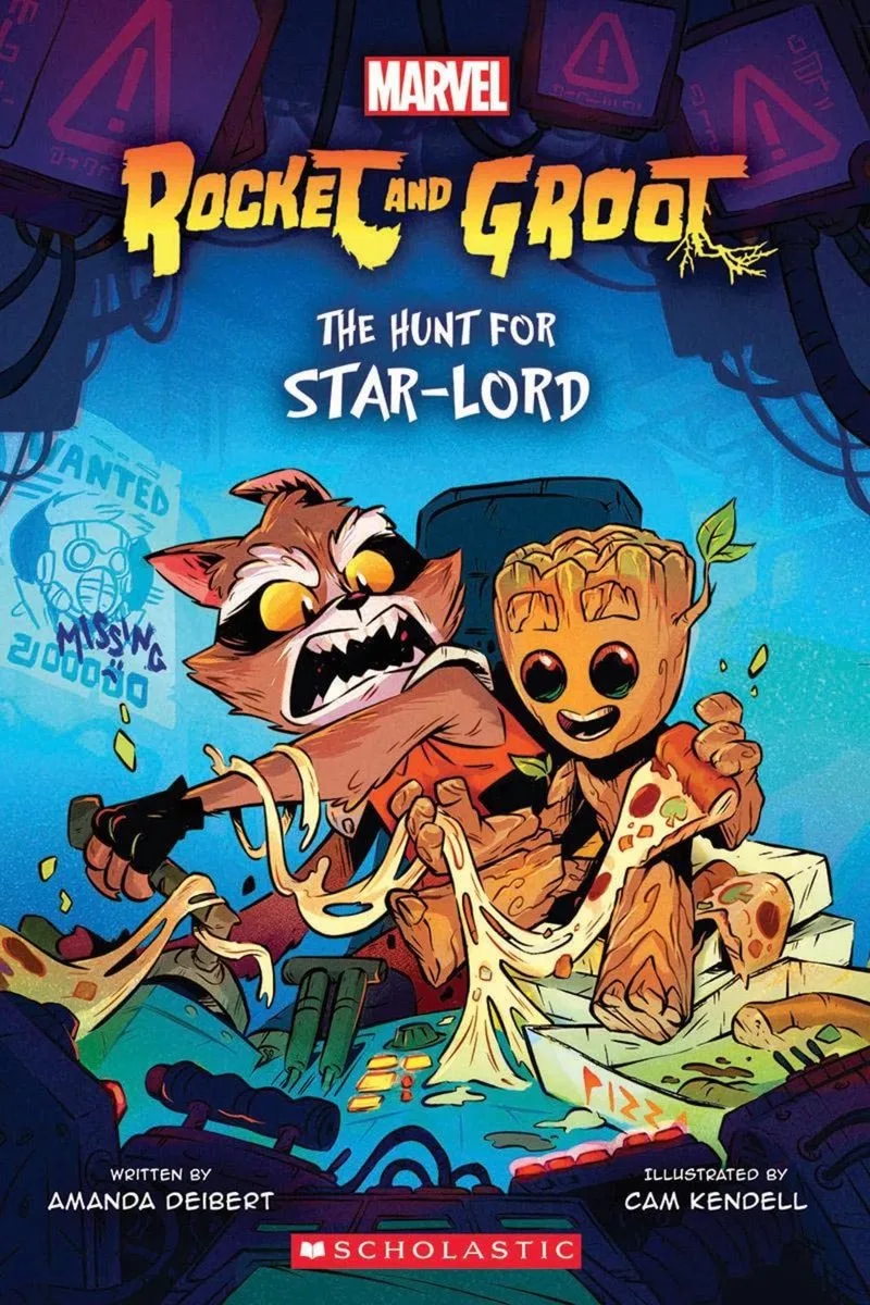 ROCKET AND GROOT GRAPHIX CHAPTERS #1 van Scholastic – boekfoto