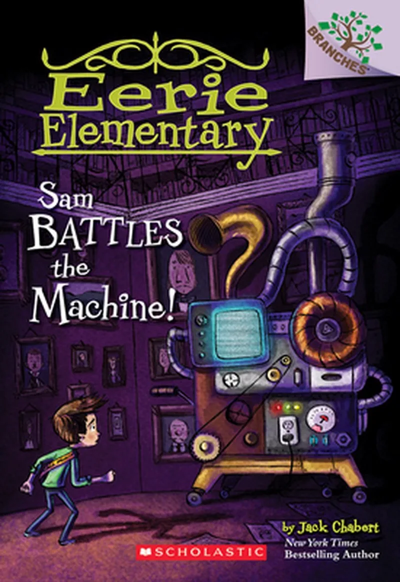 Sam Battles the Machine! von Scholastic – Buchfoto