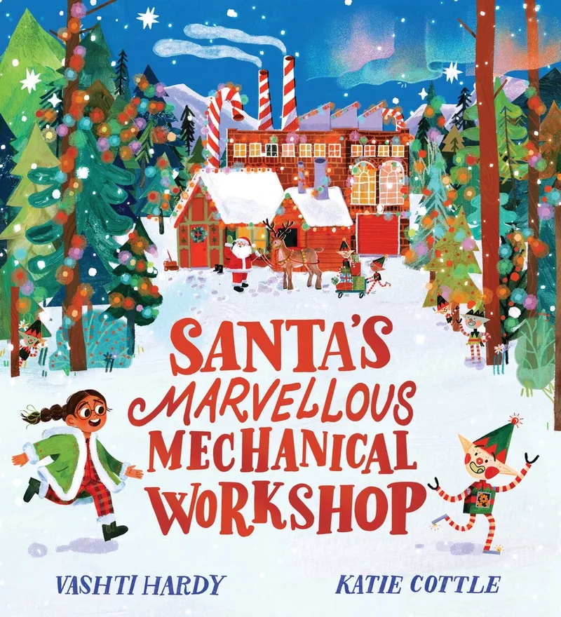 Santa's Marvellous Mechanical Workshop von Scholastic – Buchfoto