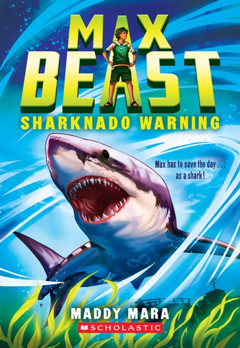Sharknado Warning (Max Beast #1) von Scholastic – Buchfoto