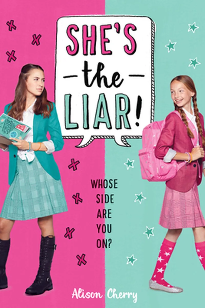 She's the Liar fra Scholastic – billede af bogen