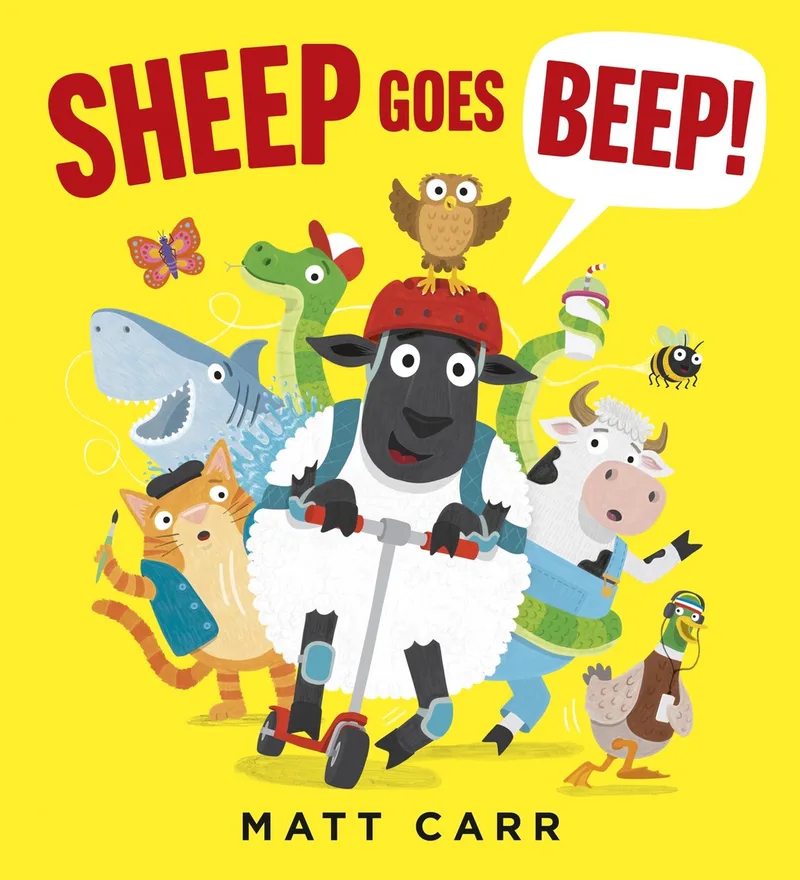 Sheep Goes Beep von Scholastic – Buchfoto