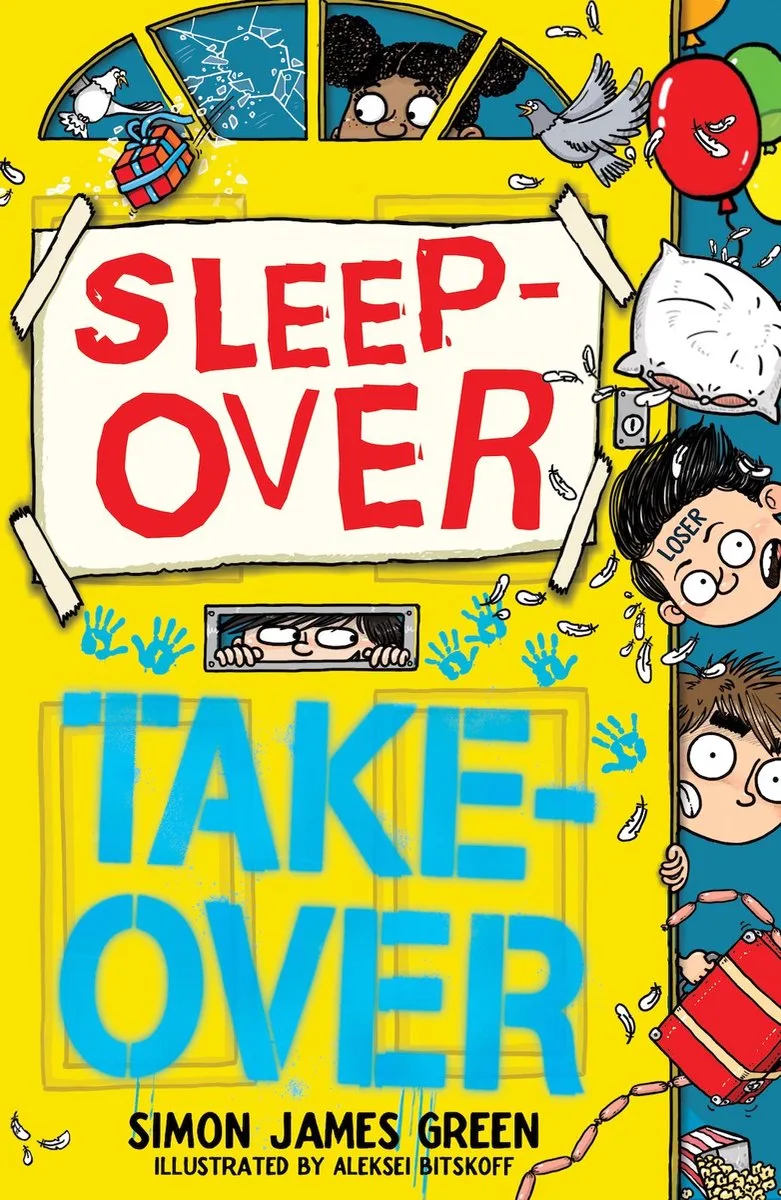 Sleepover Takeover fra Scholastic – billede af bogen