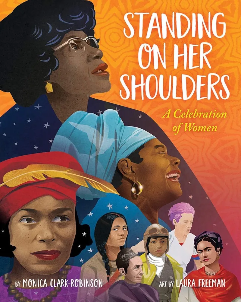 Standing on Her Shoulders von Scholastic – Buchfoto