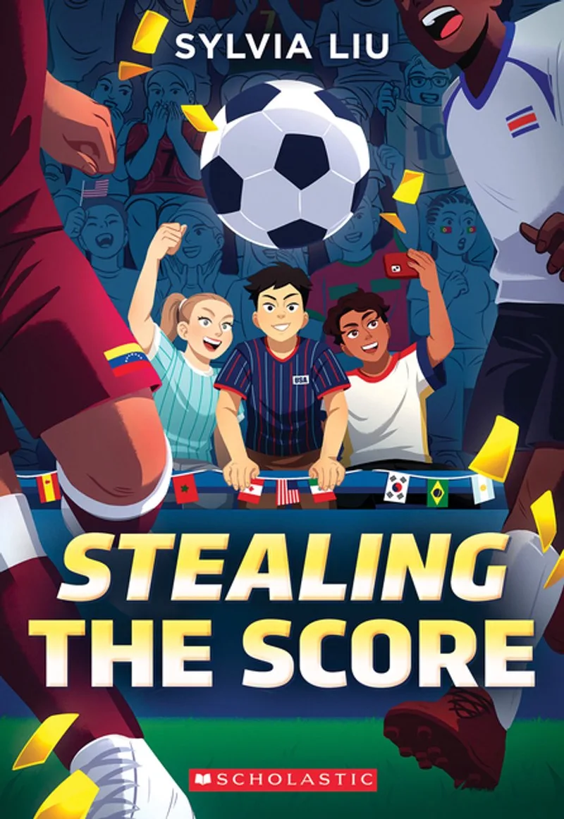 Stealing the Score von Scholastic – Buchfoto