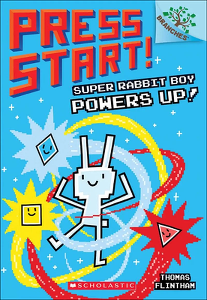 Super Rabbit Boy Powers Up! fra Scholastic – billede af bogen