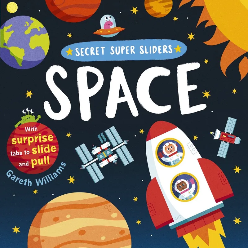 Super Sliders- Space fra Scholastic – billede af bogen