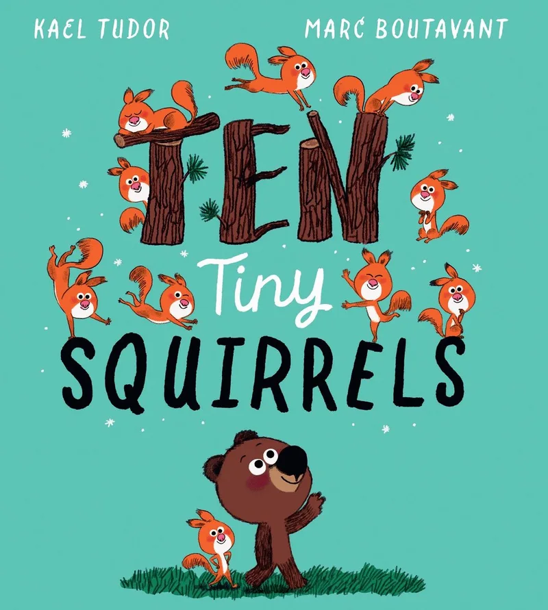 Ten Tiny Squirrels van Scholastic – boekfoto