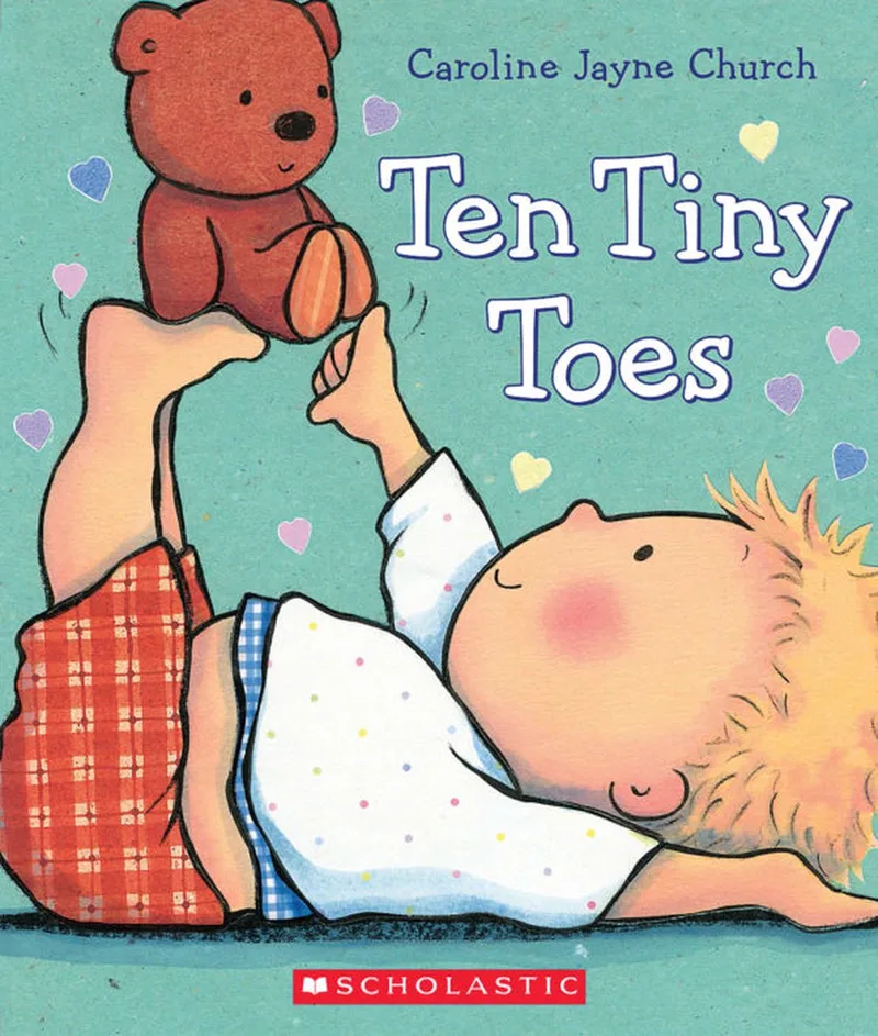 Ten Tiny Toes van Scholastic – boekfoto