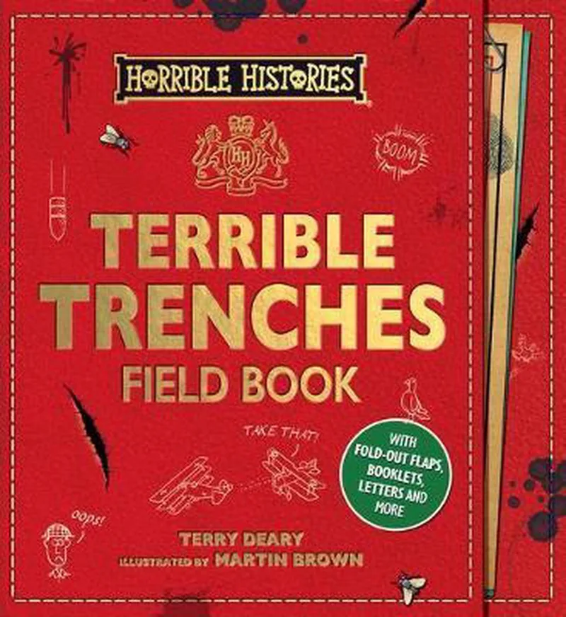 Terrible Trenches Field Book von Scholastic – Buchfoto