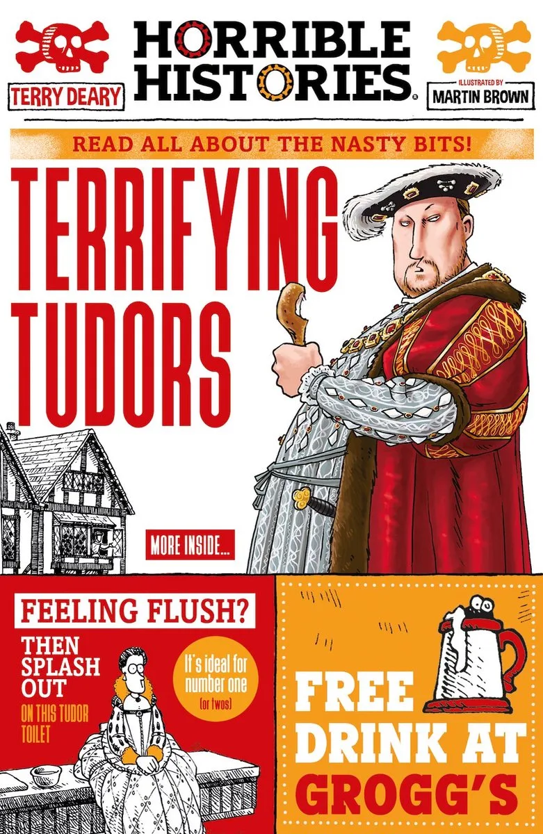 Terrifying Tudors von Scholastic – Buchfoto