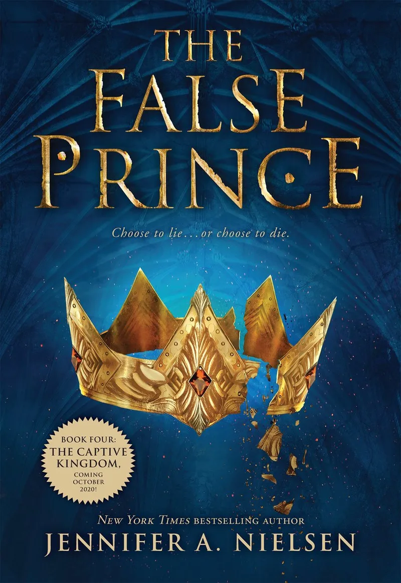 The False Prince de Scholastic – photo du livre