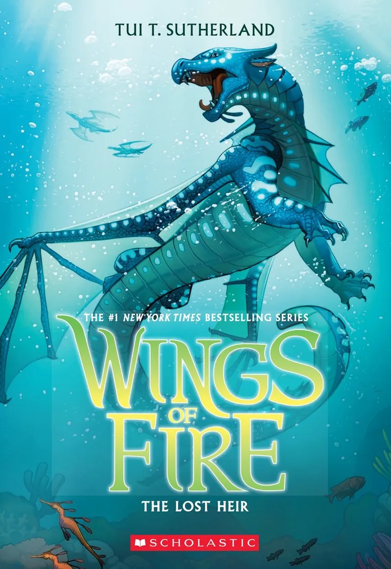 The Lost Heir von Scholastic – Buchfoto