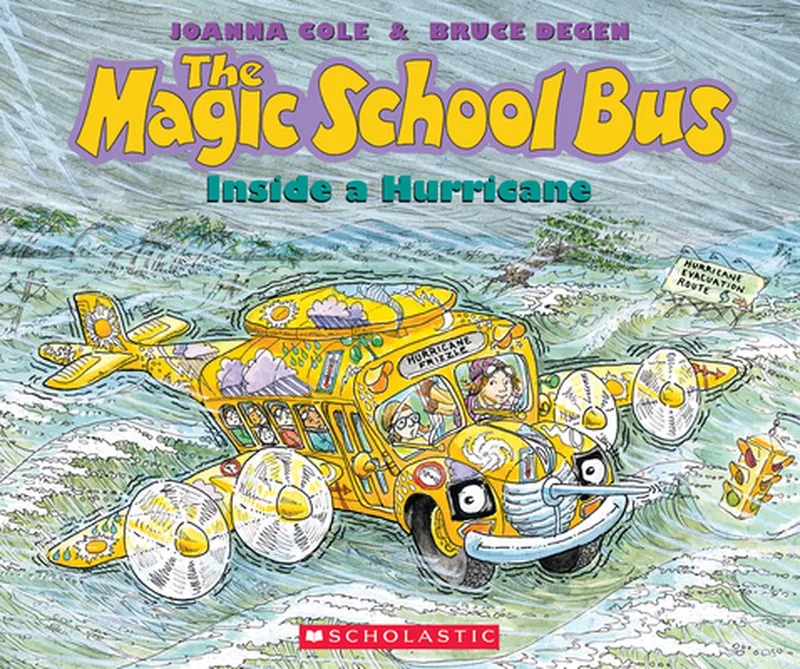 The Magic School Bus Inside a Hurricane de Scholastic – photo du livre