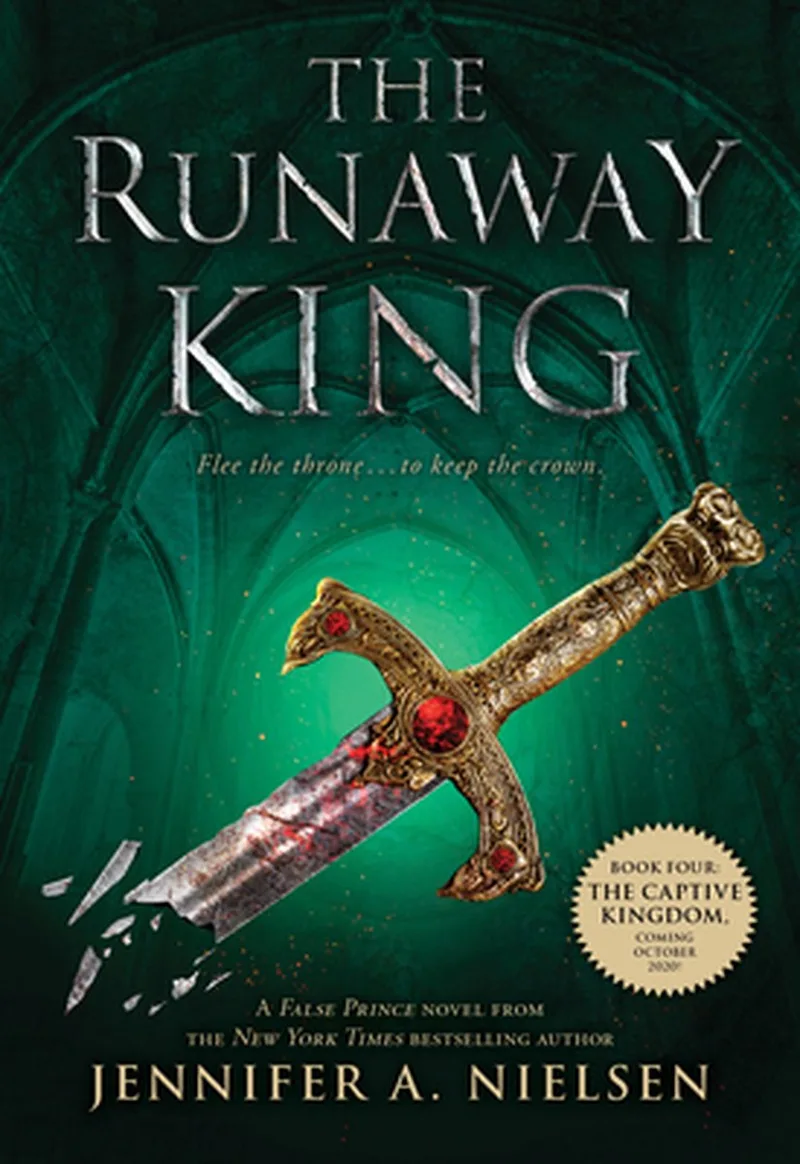 The Runaway King de Scholastic – photo du livre