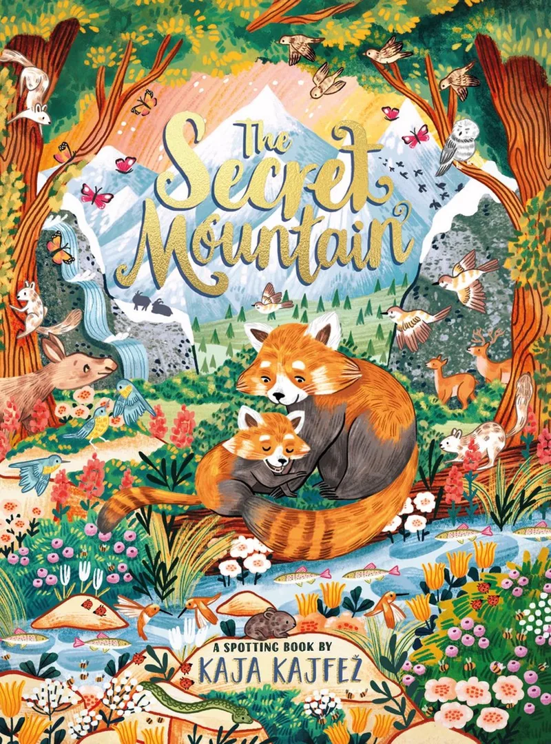 The Secret Mountain fra Scholastic – billede af bogen