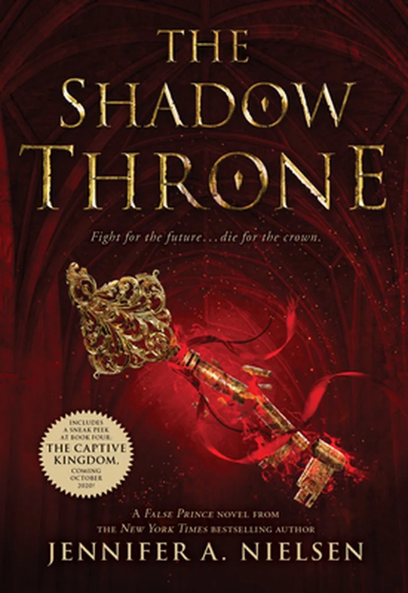 The Shadow Throne de Scholastic – photo du livre