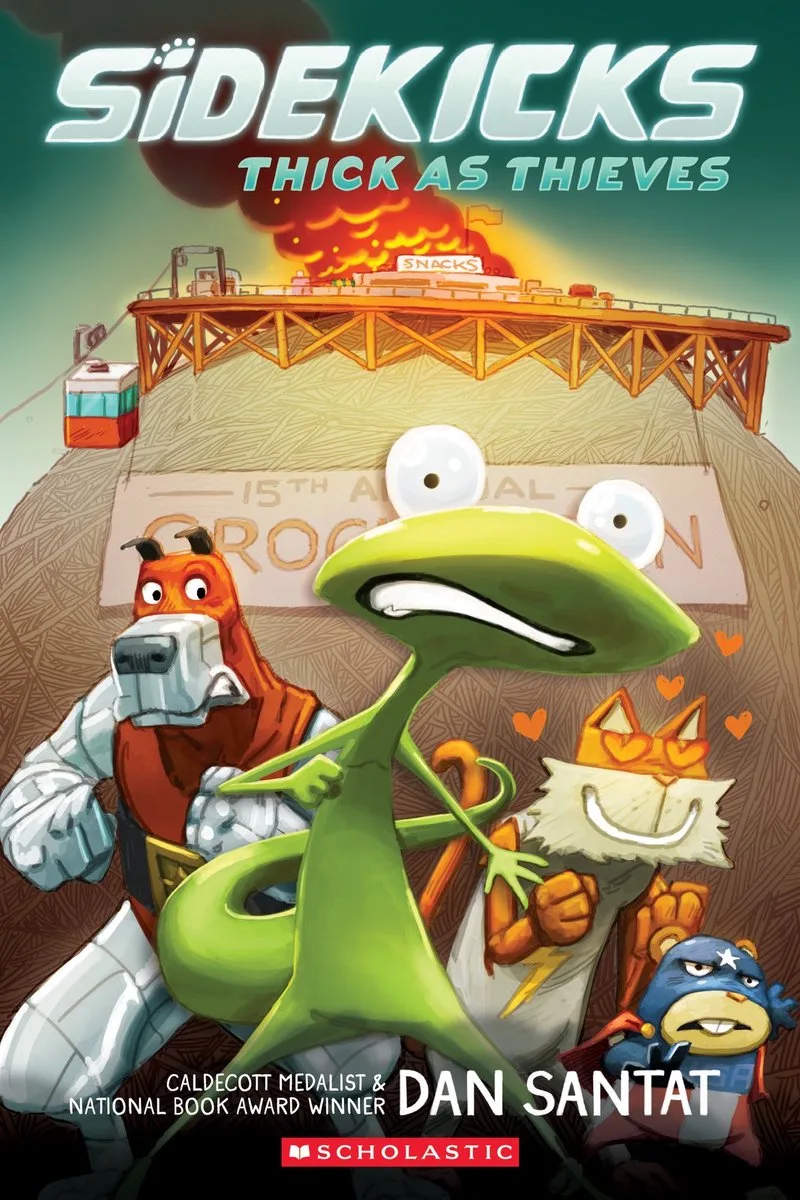 Thick as Thieves: A Graphic Novel (Sidekicks) von Scholastic – Buchfoto