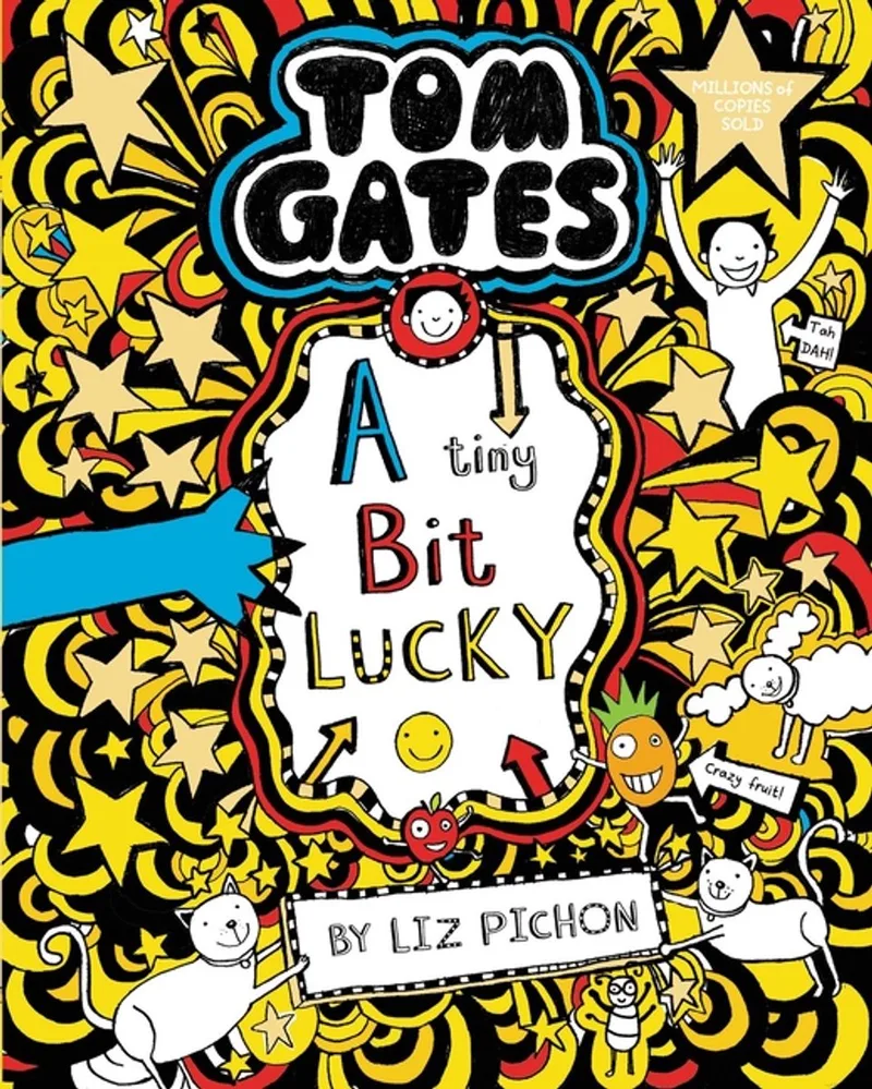 Tom Gates: A Tiny Bit Lucky van Scholastic – boekfoto
